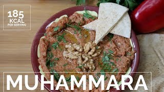 Roasted bell pepper dip - Muhammara - محمرة