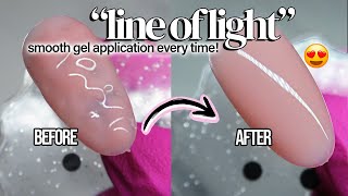How To Get Flawless Gel Nails With The &quot;Line Of Light&quot; Technique! 😍