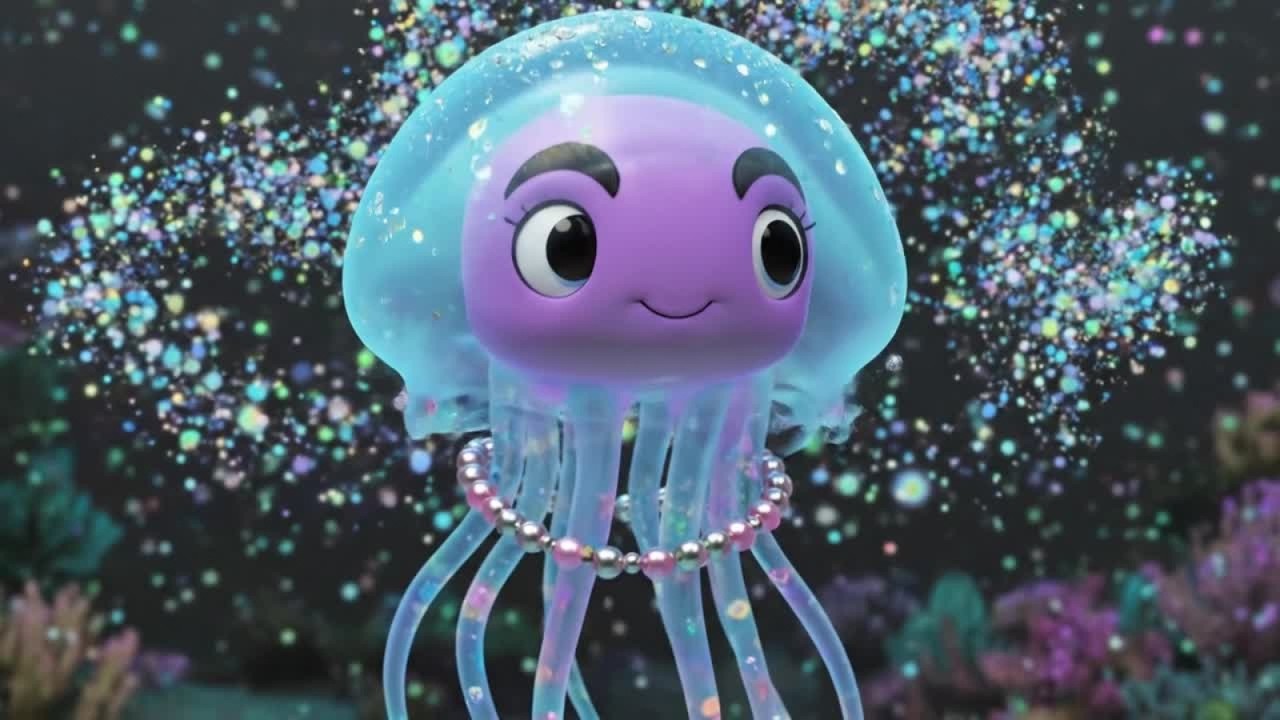 The Gentle Drift Of The Adorable Jellyfish | Kid Songs | Funny Song