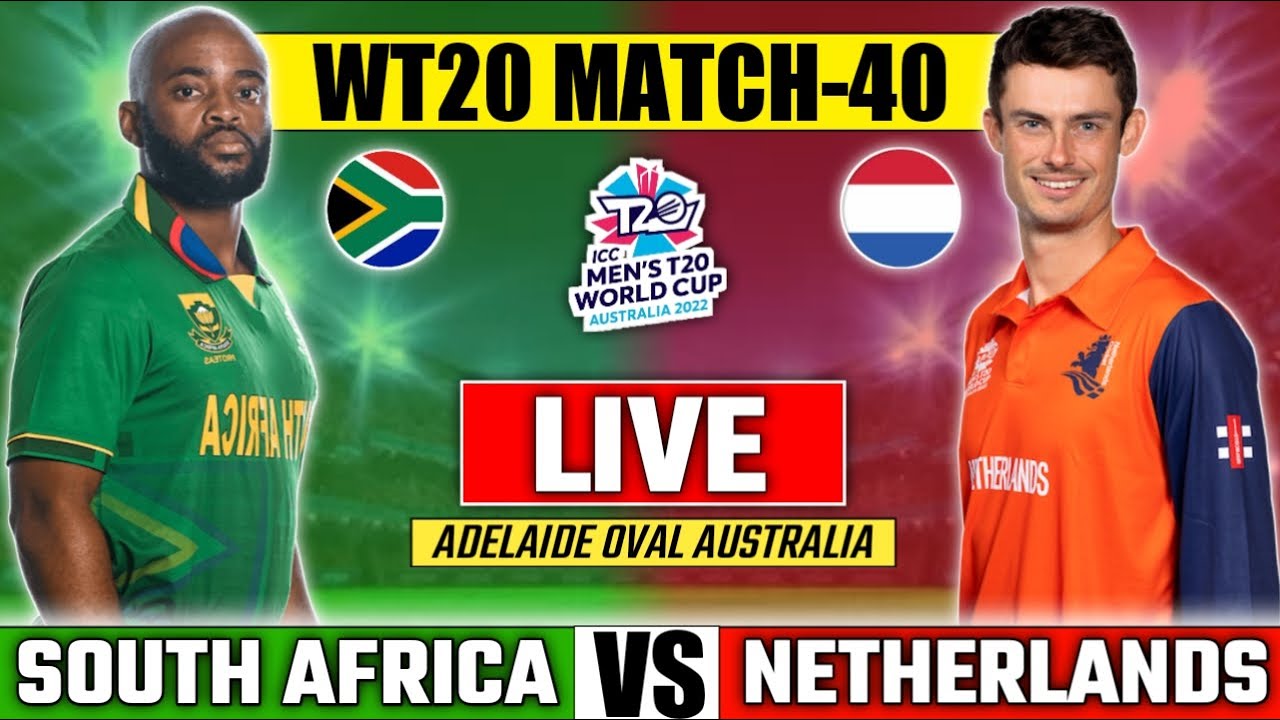 live south africa vs netherlands t20 world cup match-40 live score world t20 sa vs ned #t20worldcup