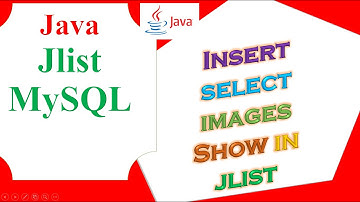 Java MySQL Database Ep.05 : Images  - INSERT,SELECT, show in JList