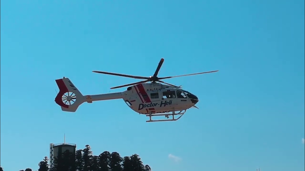 ヘリコプター離陸