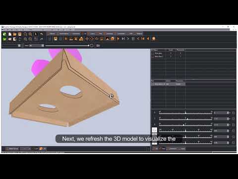 Designing inserts that fit exactly to your product with EngView packaging software - video from EngView