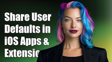 How to Share UserDefaults Between iOS App and Extensions: A Complete Guide
