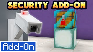 THE BEST SECURITY ADDON, Lockable Chests and Doors for Minecraft Bedrock Edition [Review] by ECKOSOLDIER 23,619 views 1 month ago 13 minutes, 28 seconds
