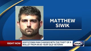 Surveillance photos lead to identification of wallet theft suspect