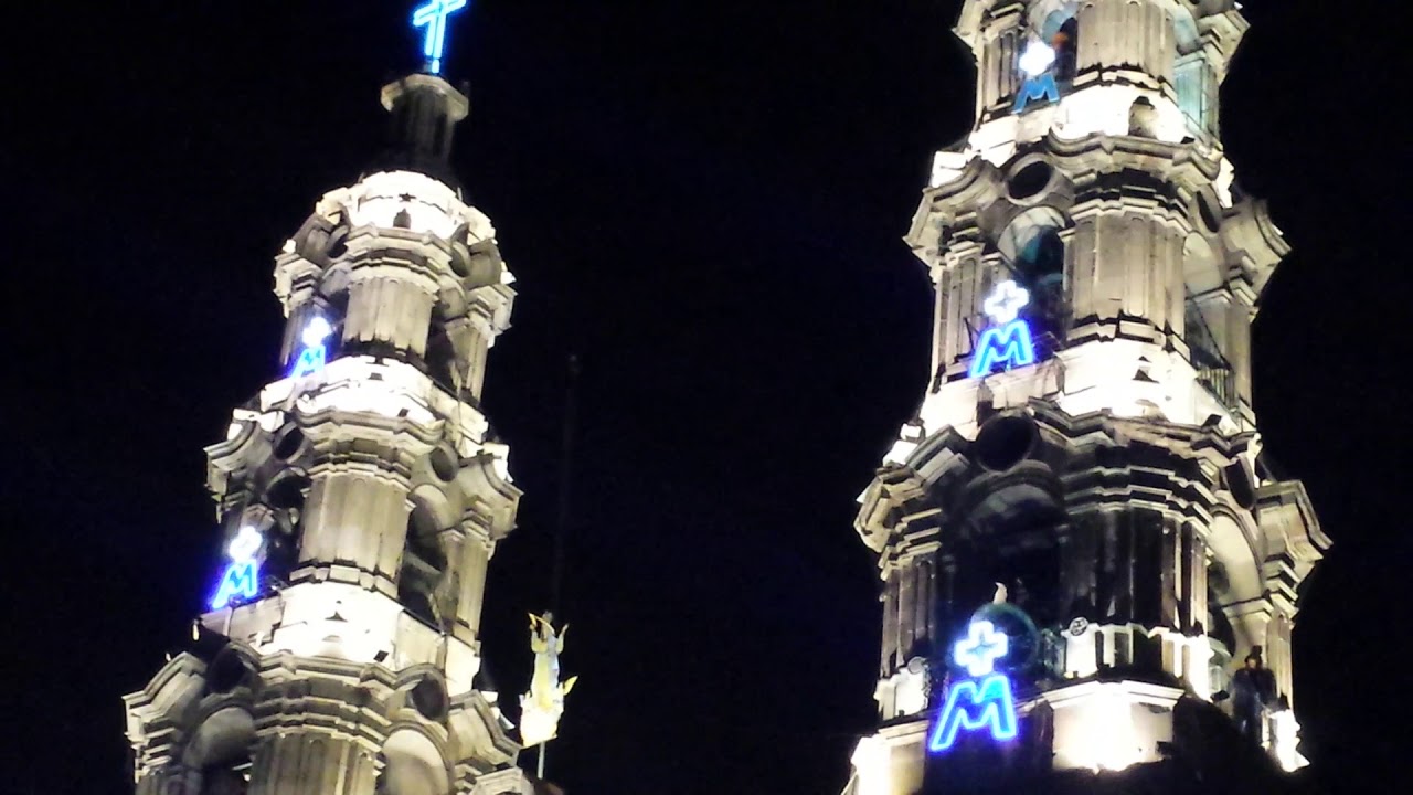Repique de Campanas Catedral de Aguascalientes al Finalizar la Romería