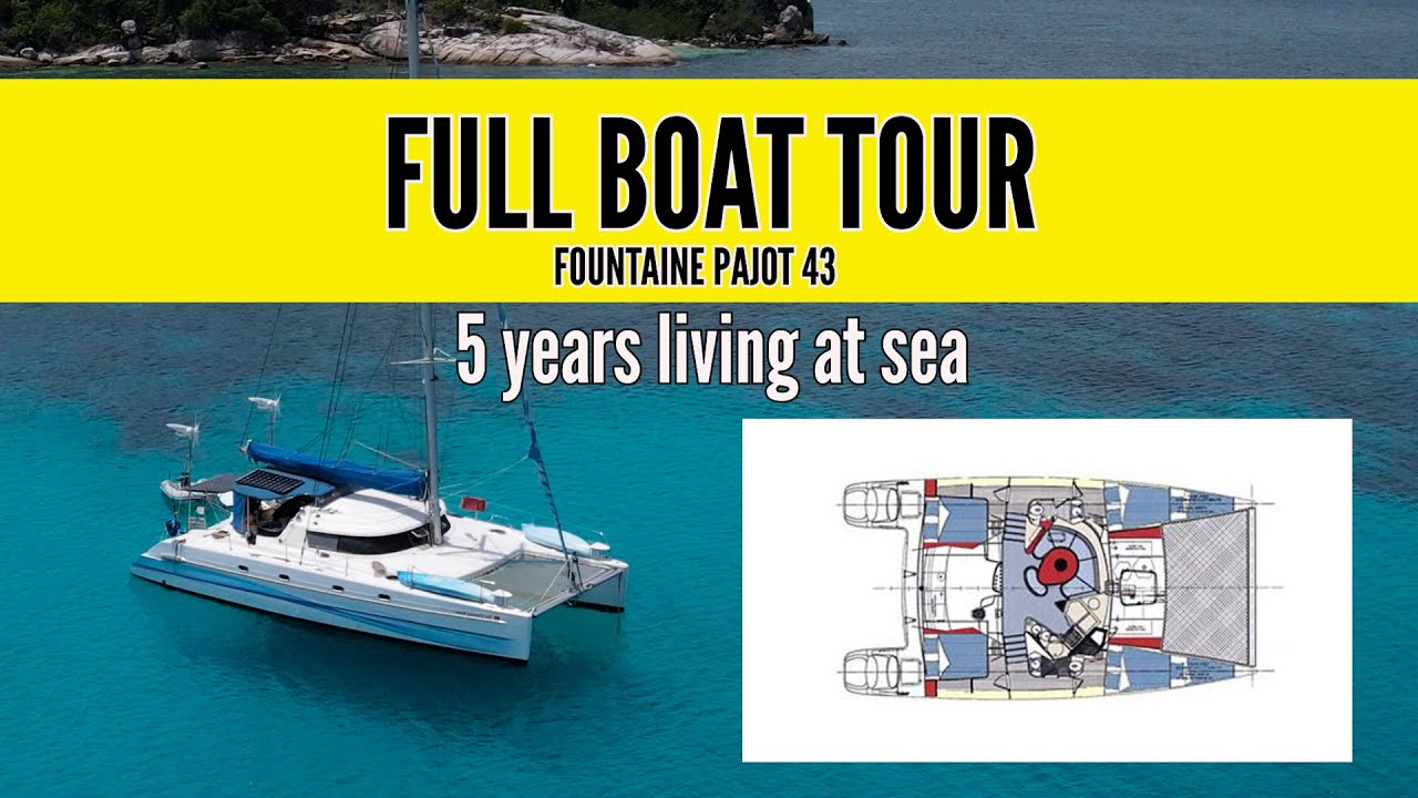 BOAT TOUR Belize 43 – Most affordable sailing family catamaran