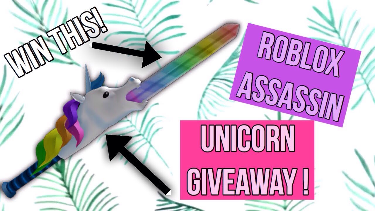 ROBLOX ASSASSIN UNICORN GIVEAWAY 😱