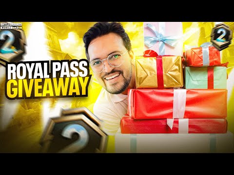 ROYAL PASS GIVEAWAY ON STREAM😍