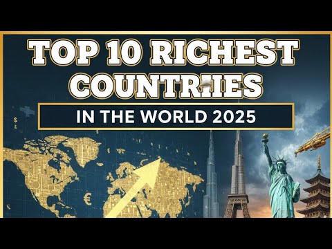 🌎 Top 10 Richest Countries in the World 2025 | Highest GDP per Capita ...