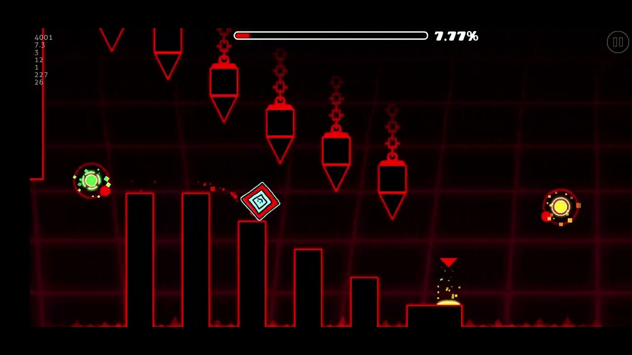 Playing "The Challenge" in Geometry Dash Full Version - YouTube