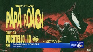 Papa Roach is Coming to Pocatello