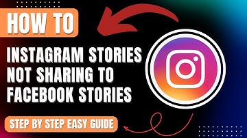 How to Fix issue of Instagram Stories not sharing to Facebook stories 2025