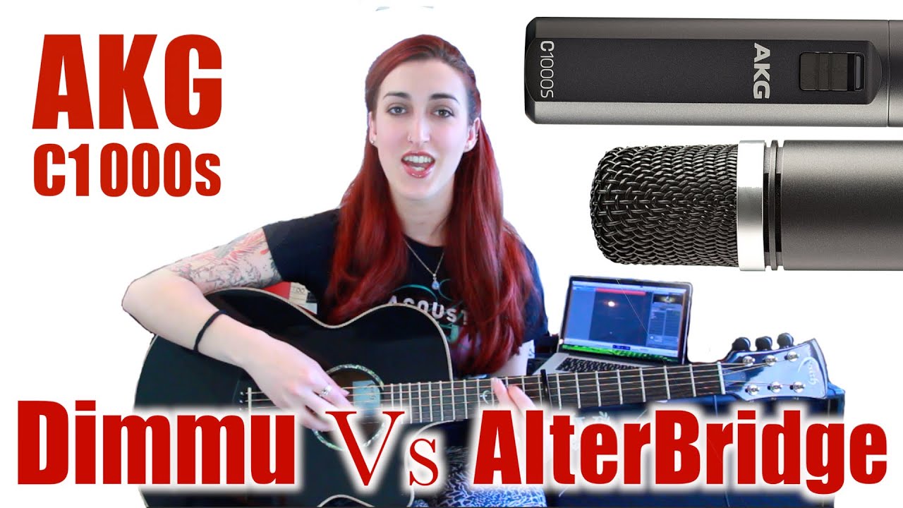 akg c1000s acoustic guitar