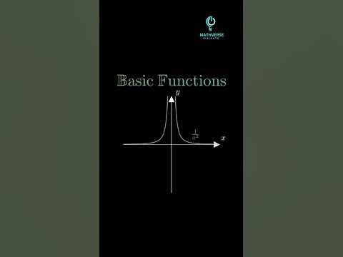 Graph Of some Basic Functions 💯🤗#math #function #mathsbeauty - YouTube