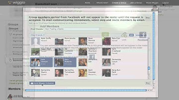 Wiggio How-To:  Create and Manage Groups