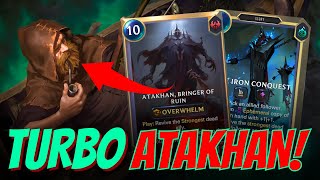 😈🧞‍♂️ 5 COST ATAKHAN and REVIVED too?! | No Voice | THE IRON CONQUEST Legends of Runeterra