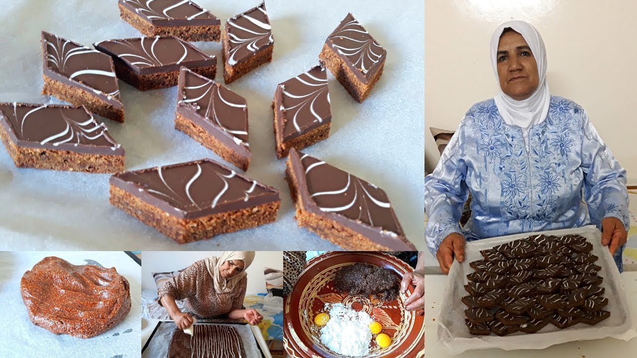 حلوة الرخامة سهلة وسريعة وبكمية وفيرة من اعداد الحاجة روكي