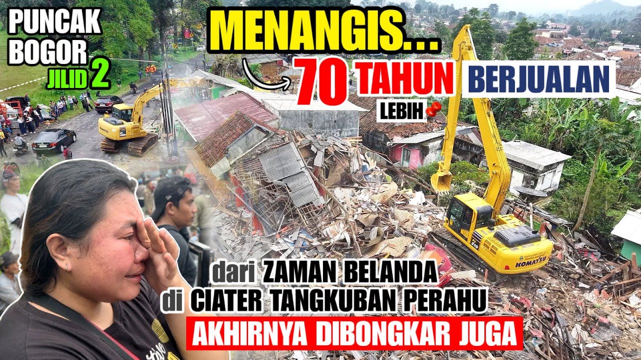 PUNCAK JILID 2‼️dr Zaman Belanda 70 thn lebih jualan diCiater Tangkuban Perahu Akhirnya diBongkar Jg