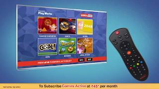 DishTV Games Active at just ₹45*