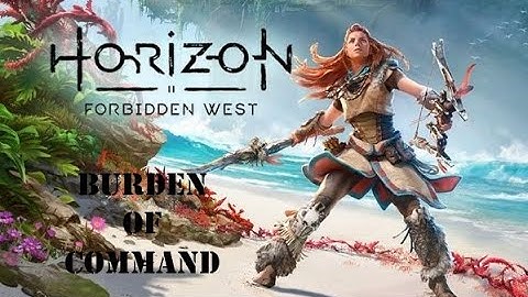 BURDEN OF COMMAND - Errand - Horizon Forbidden West