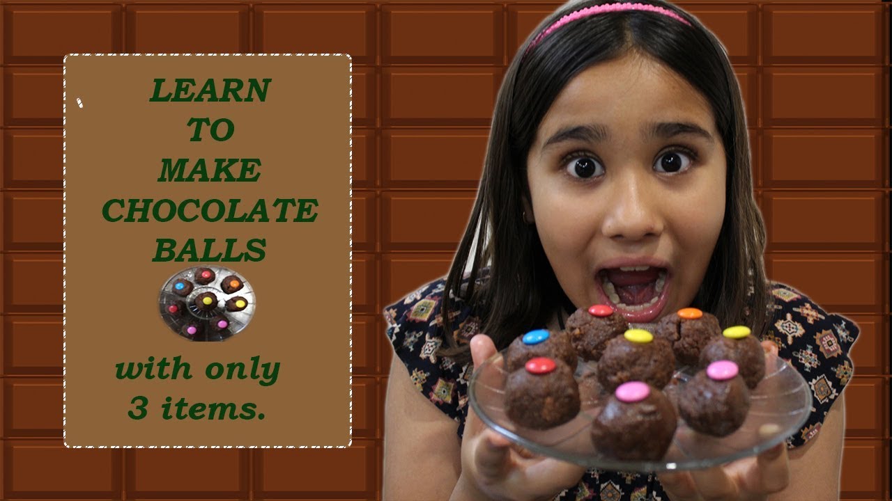 Homemade Chocolate Balls recip Fun With Divija Somani Oreo BallsNo