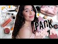 PACK WITH ME FOR A VACATION ⛅ TRAVEL MAKEUP BAG