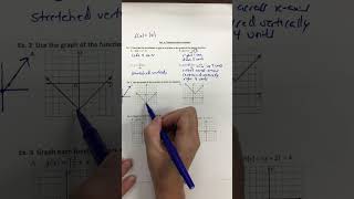 Sec. 4-7 Absolute Value Functions