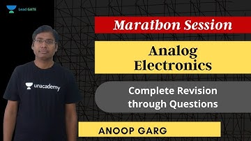 Analog Electronics Diode | MARATHON SESSION | Analog Electronics | GATE 2022 ECE