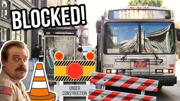 They Blocked My Bus Stop! Transit Bus Driver Vlog! 