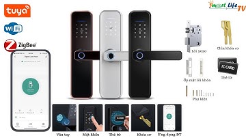 Khóa vân tay thông minh Tuya Smart Life X5 kết nối Wifi/Zigbee