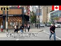 🇨🇦【mid June】Vancouver Summer Walk - Burrard Street to Alberni Street -【4K 60fps】