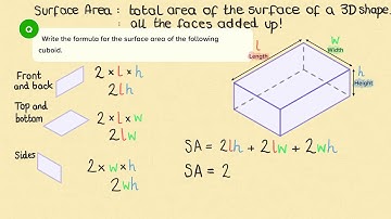 Surface Area of 3D Solids (part 1) | Mathematics Functional Skills | Level 2