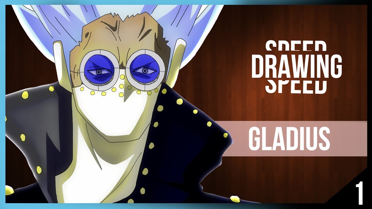  Gladius One Piece Speed Drawing YouTube