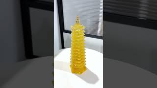 How to Choose a WenChang Tower Gift | 13 Level Liuli Glass Tower Meaning &amp; Color Options #fengshui
