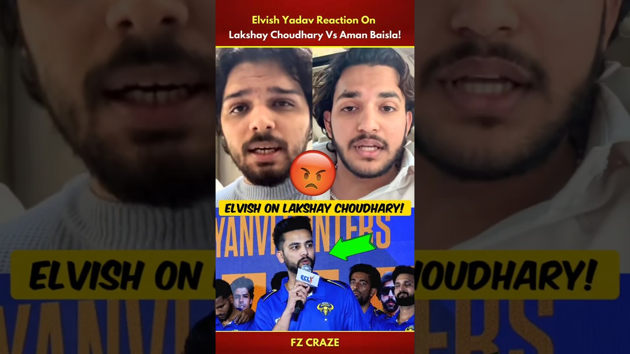 Elvish Yadav On Lakshay Choudhary Vs Aman Baisla🤯|Lakshay Vs Aman Baisla 