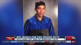 BPD searching for two missing boys