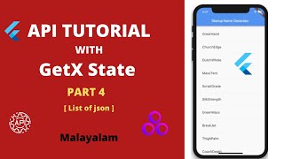 Flutter API list of json get method | malayalam | code with ashok Flutter Nested Single Json Api Tutorial Malayalam Code With Ashok Part 2