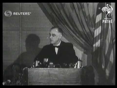 President Roosevelt&rsquo;s speech against dictators (1941)