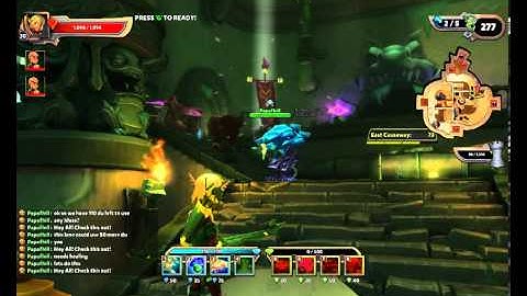 Dungeon Defenders 2 Pre Alpha Tower Test Wave 2