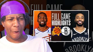 Lvgit Reacts To SUNS at NETS | FULL GAME HIGHLIGHTS | January 31, 2024