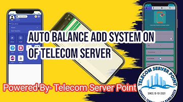 How to on auto balance add system of telecom server. নিজের টেলিকম সার্ভার এ অটো ব্যালেন্স এড চালু।