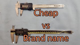 Digital calliper comparison - Mitutoyo Brand name VS Cheap Brand