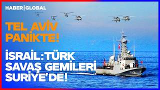 Türk Savaş Gemi̇leri̇ İsrai̇li̇ Köşeye Sikiştirdi Tel Avivde Büyük Panik Var