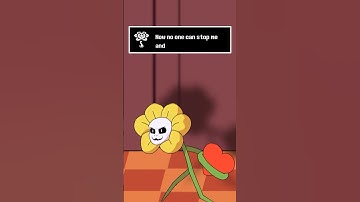 Wait... Flowey Runs Away? | Undertale Fan Animation