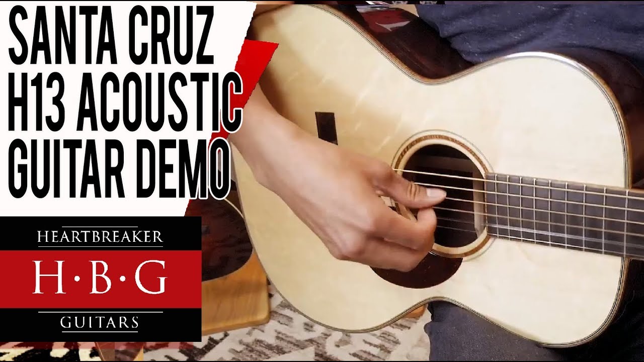 Santa Cruz H13 Acoustic Guitar Demo