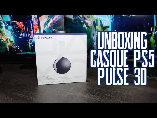 UNBOXING PS5 : notre déballage maison en photos du Casque Pulse 3D