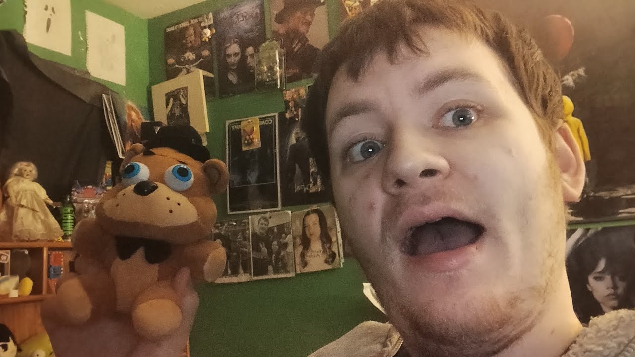 unboxing fnaf Freddy plush YouTube