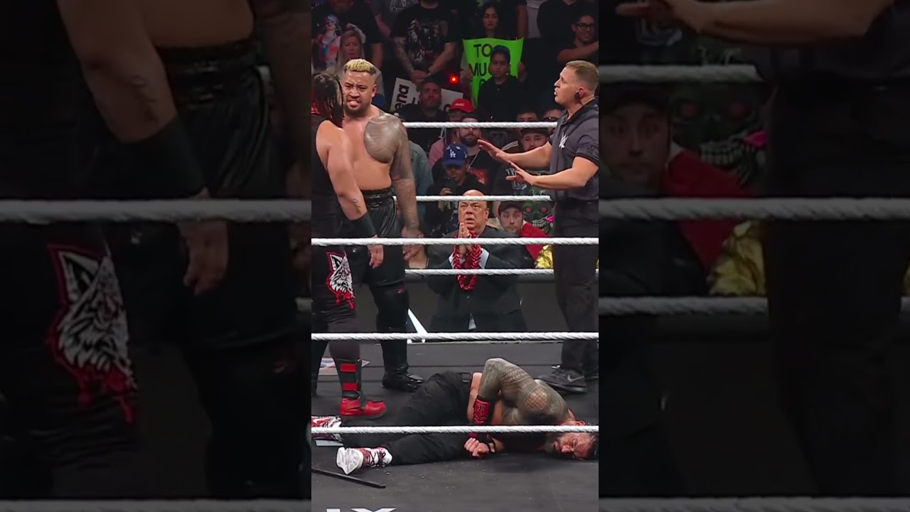 Solo Sikoa ATTACKS the Ref!! 